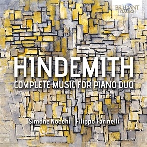 Hindemith Paul - Complete Music For Piano Duo ryhmässä CD @ Bengans Skivbutik AB (4183286)