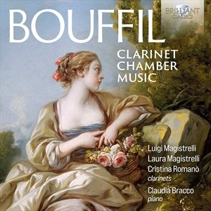 Bouffilm Jacques-Jules - Clarinet Chamber Music ryhmässä CD @ Bengans Skivbutik AB (4183291)