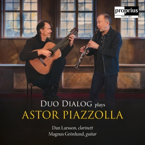 Dan Larsson & Magnus Grönlund - Duo Dialog Plays Astor Piazzolla ryhmässä CD @ Bengans Skivbutik AB (4185548)