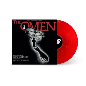 Jerry Goldsmith - The Omen (Red Vinyl With Black Spla ryhmässä VINYYLI @ Bengans Skivbutik AB (4186028)