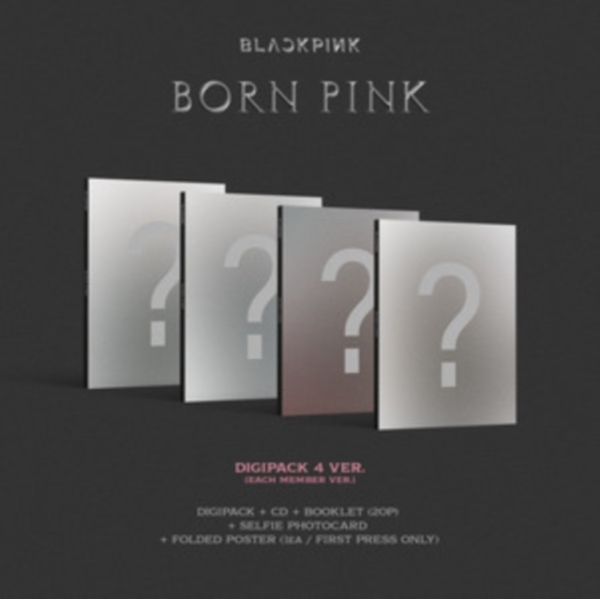 Blackpink - Born Pink (Digipak C) ryhmässä CD / Pop-Rock @ Bengans Skivbutik AB (4186036)