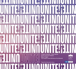 Rzewski Frederic - Unite! ryhmässä CD @ Bengans Skivbutik AB (4186291)