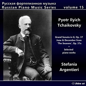 Tchaikovsky Pyotr Ilyich - Russian Piano Music, Vol. 15 ryhmässä CD @ Bengans Skivbutik AB (4186672)