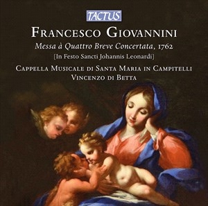 Giovannini Francesco Pasquini Be - Messa A Quattro Breve Concertata, 1 ryhmässä CD @ Bengans Skivbutik AB (4186901)
