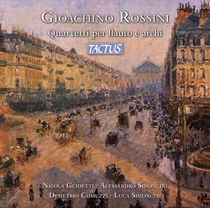Rossini Gioachino - Quartetti Per Flauto E Archi ryhmässä CD @ Bengans Skivbutik AB (4186902)