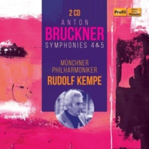 Bruckner Anton - Symphonies 4 & 5 ryhmässä CD @ Bengans Skivbutik AB (4186918)
