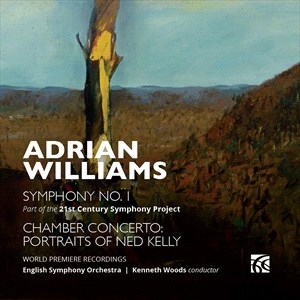 Williams Adrian - Symphony No. 1 & Chamber Concerto: ryhmässä CD @ Bengans Skivbutik AB (4187370)