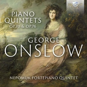Onslow George - Piano Quintets, Op.70 & Op.76 ryhmässä CD @ Bengans Skivbutik AB (4189267)