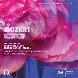 Mozart Wolfgang Amadeus - Violin Concerto No. 4, Kv 218 Pian ryhmässä CD @ Bengans Skivbutik AB (4189296)