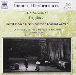 Leoncavallo Ruggiero - Leoncavallo:Pagliacci ryhmässä CD @ Bengans Skivbutik AB (4189771)
