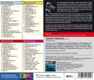 Lennie Niehaus - Complete Fifties Recordings ryhmässä CD @ Bengans Skivbutik AB (4189903)