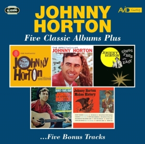Horton Johnny - Five Classic Albums Plus ryhmässä CD / Country @ Bengans Skivbutik AB (4190413)