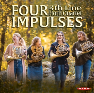 4Th Line Horn Quartet - Four Impulses ryhmässä CD @ Bengans Skivbutik AB (4191504)