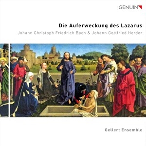 Bach Johann Christoph Friedrich - Die Auferweckung Des Lazarus ryhmässä CD @ Bengans Skivbutik AB (4192120)