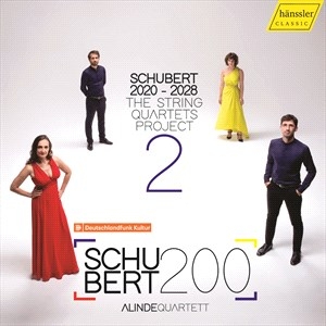 Hanke Stefan Johannes Schubert F - Schubert 2020-2028 - The String Qua ryhmässä CD @ Bengans Skivbutik AB (4192139)