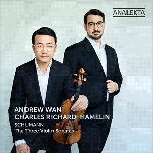 Schumann Robert - The Three Violin Sonatas ryhmässä CD @ Bengans Skivbutik AB (4192158)