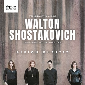 Shostakovich Dmitri Walton Willi - Walton: String Quartet In A Minor ryhmässä CD @ Bengans Skivbutik AB (4192668)
