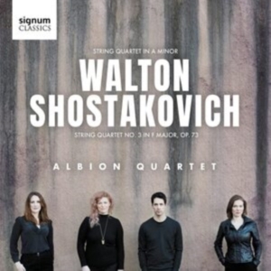 Shostakovich Dmitri Walton Willi - Walton: String Quartet In A Minor ryhmässä CD @ Bengans Skivbutik AB (4192668)
