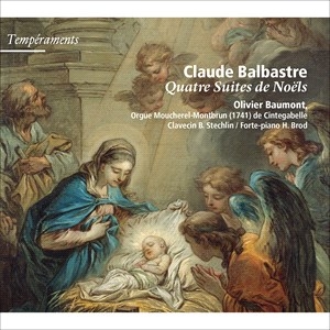 Balbastre Claude - Quatre Suites De Noels ryhmässä CD @ Bengans Skivbutik AB (4192679)