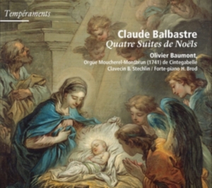 Balbastre Claude - Quatre Suites De Noels ryhmässä CD @ Bengans Skivbutik AB (4192679)