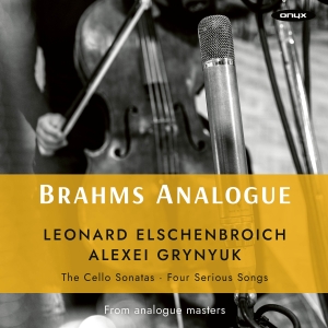 Brahms Johannes - Brahms Analogue - Cello Sonatas 1&2 ryhmässä CD @ Bengans Skivbutik AB (4192795)