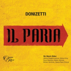 Elder Mark/Britten Sinfonia/Albin - Il Paria -Digi- ryhmässä CD @ Bengans Skivbutik AB (4193085)