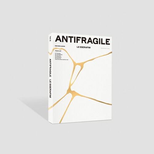 Le Sserafim - Antifragile (Standard Version - Vol. 2 ryhmässä CD / Pop @ Bengans Skivbutik AB (4194249)