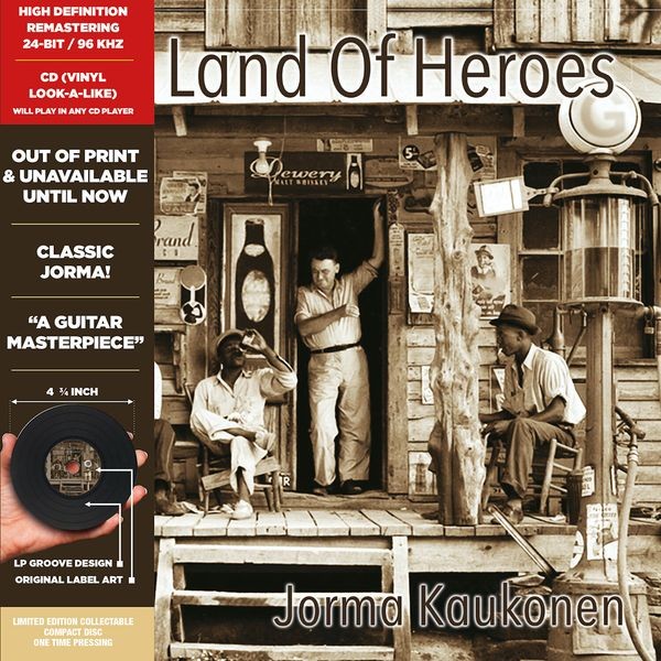 Jorma Kaukonen - Land Of Heroes ryhmässä CD / Pop-Rock @ Bengans Skivbutik AB (4199157)