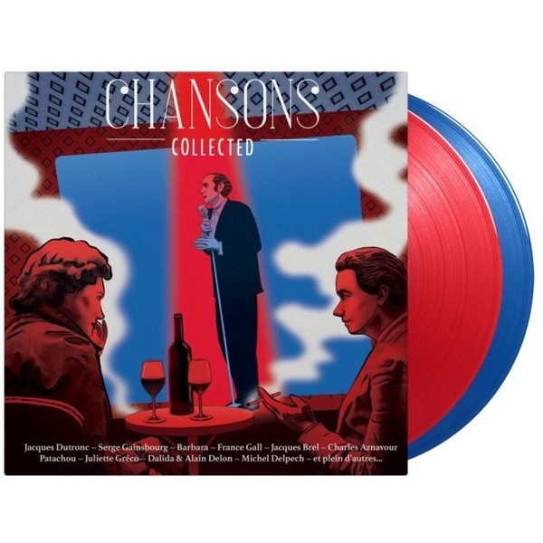 V/A - Chansons Collected (Ltd. Red & Blue Viny ryhmässä VINYYLI / Övrigt @ Bengans Skivbutik AB (4199406)