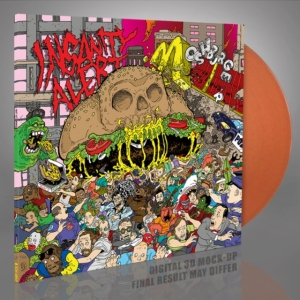 Insanity Alert - Moshburger (Orange Vinyl Lp) ryhmässä VINYYLI @ Bengans Skivbutik AB (4199949)