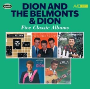 Dion And The Belmonts - Five Classic Albums ryhmässä CD @ Bengans Skivbutik AB (4200802)