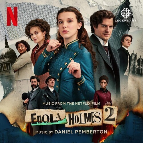 Pemberton Daniel - Enola Holmes 2 (Music from the Netflix F ryhmässä CD / Film/Musikal @ Bengans Skivbutik AB (4203321)
