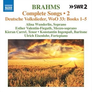 Brahms Johannes - Complete Songs, Vol. 2 ryhmässä CD @ Bengans Skivbutik AB (4204444)