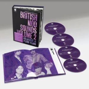 Various artists - British Mod Sounds Of The 1960S Vol 2 (4CD) ryhmässä CD @ Bengans Skivbutik AB (4204865)