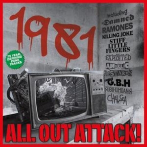 1981 - All Out Attack - Various ryhmässä CD @ Bengans Skivbutik AB (4205507)