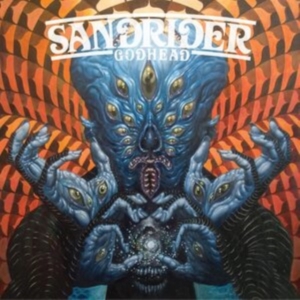 Sandrider - Godhead (Orange And Charcoal Hand-P ryhmässä VINYYLI @ Bengans Skivbutik AB (4208400)