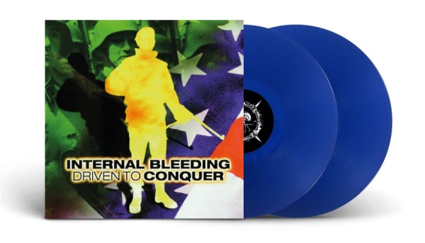 Internal Bleeding - Driven To Conquer (2 Lp Blue Vinyl) ryhmässä VINYYLI / Myydyimmät @ Bengans Skivbutik AB (4209393)