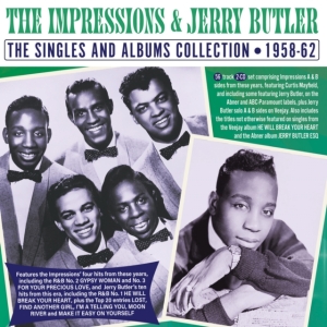 Impressions & Butler Jerry - Singles & Albums Collection 1958-62 ryhmässä CD @ Bengans Skivbutik AB (4209931)