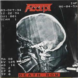 Accept - Death Row -Coloured- ryhmässä Minishops / Accept @ Bengans Skivbutik AB (4210842)