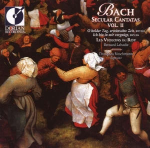 Les Violons Du Roy Labadie Bernar - Bach: Secular Cantatas, Vol 2 ryhmässä CD @ Bengans Skivbutik AB (4211154)