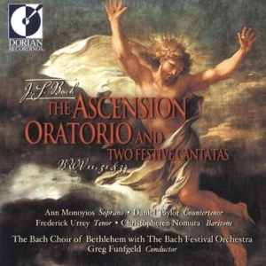Bach Choir Of Bethlehem Funfgeld - Bach: Ascension Oratorio ryhmässä CD @ Bengans Skivbutik AB (4211184)