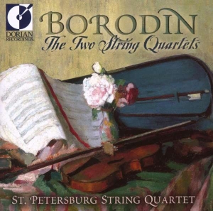 St Petersburg String Quartet - Borodin: The Two String Quartets ryhmässä CD @ Bengans Skivbutik AB (4211185)