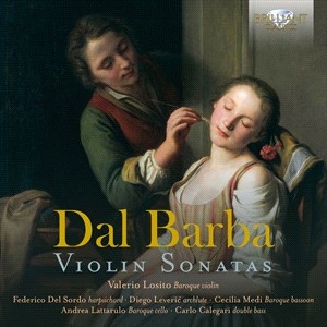 Dal Barba Daniel Pio - Violin Sonatas ryhmässä CD @ Bengans Skivbutik AB (4211392)