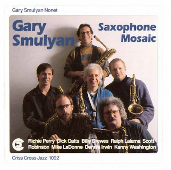 Smulyan Gary -Nonet- - Saxophone Mosaic ryhmässä CD / Jazz/Blues @ Bengans Skivbutik AB (4211683)