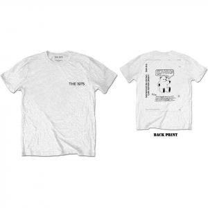The 1975 - Unisex T-Shirt: ABIIOR Teddy (Back Print ryhmässä MERCH @ Bengans Skivbutik AB (4212212r)
