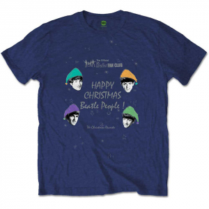 The Beatles - Unisex T-Shirt: Happy Christmas ryhmässä MERCH @ Bengans Skivbutik AB (4212248r)