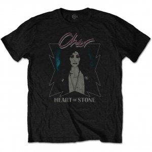 Cher - Unisex T-Shirt: Heart of Stone ryhmässä MERCH @ Bengans Skivbutik AB (4212427r)