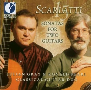 Gray Julian Pearl Ronald - Scarlatti: Sonatas For Two Guitars ryhmässä CD @ Bengans Skivbutik AB (4212805)