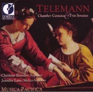 Musica Pacifica - Telemann: Chamber Cantatas ryhmässä CD @ Bengans Skivbutik AB (4212814)