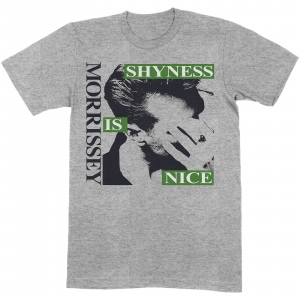 Morrissey - Unisex T-Shirt: Shyness Is Nice (M) ryhmässä -Start Tshirt @ Bengans Skivbutik AB (4213245)